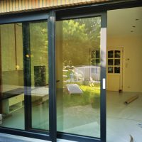 Levant coulissant PVC Veka - Chassis gris anthracite (3)